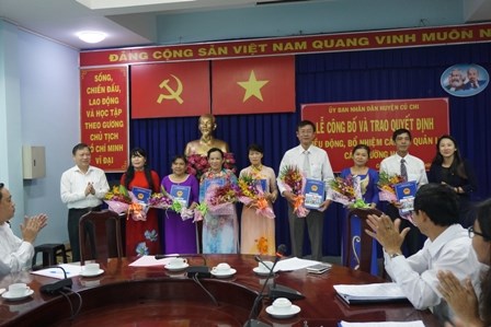 Lễ công bố và trao Quyết định điều động, bổ nhiệm Cán bộ quản lý